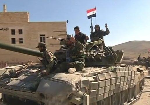 اسارت 17 تروریست به دست ارتش سوریه ، کشف سلاح های غربی در اسارت 17 تروریست به دست ارتش سوریه ، کشف سلاح های غربی در مناطق آزادشده