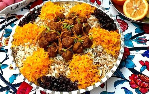 طرز تهیه رشته پلو برای شام شب عید