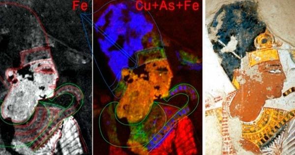 عکس ، فوتوشاپ در مصر باستان! ، یافته های تازه دانشمندان به یاری اسکن اشعه ایکس نقاشی 3 هزار ساله